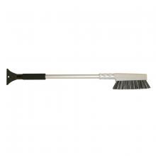 Toolway 88030996 - Snow Brush Aluminum Handle with Grip Ice Scraper 27in