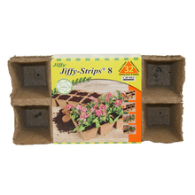 Toolway 88041254 - JiffyStrips® Plant Starter Cartons 8cell 4/Pk