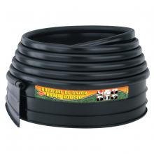 Toolway 88043236 - Lawn Edging Plastic Max 5in x 20ft Black Bulk