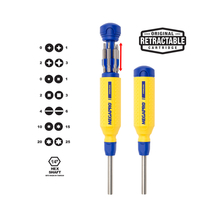 Toolway 80101213 - Megapro Screwdriver S/S 15-in-1 Multi-bit
