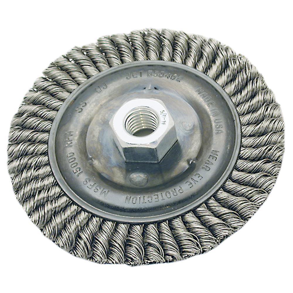 4 x 1/4 x 5/8-11 NC Stringer Bead Brush
