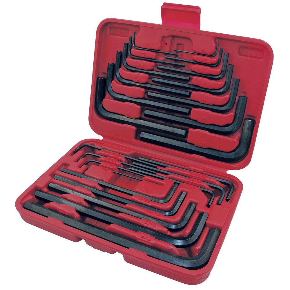 Short/Long Arm Combo Hex Key Wrench Set