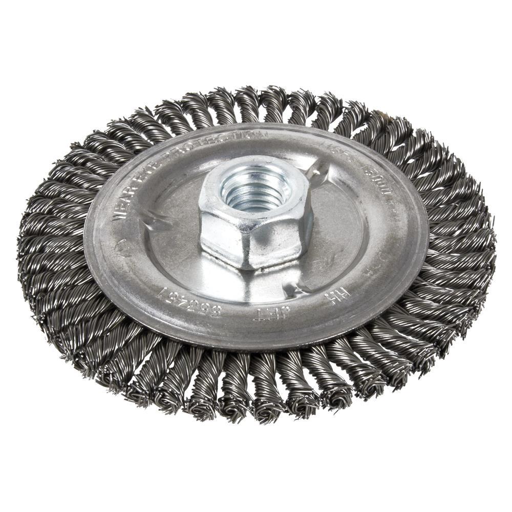 6 x 1/4 x 5/8-11 NC Stringer Bead Brush