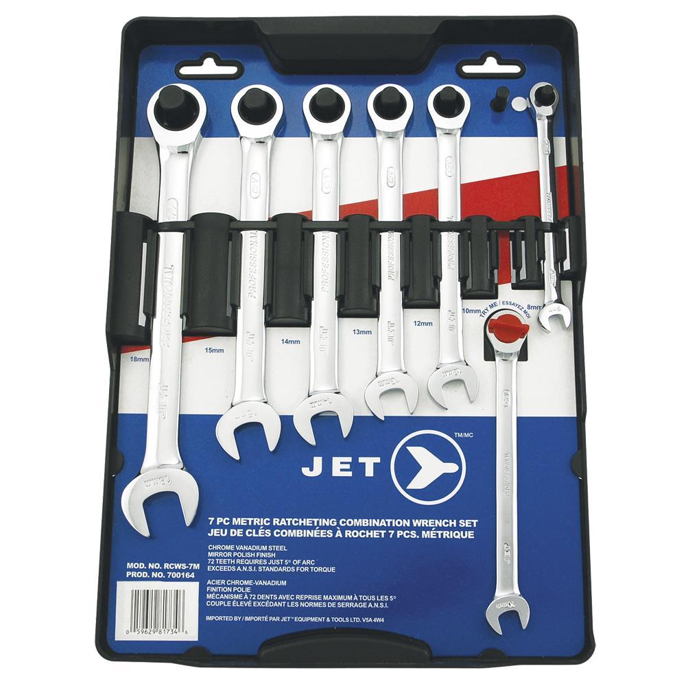Ratcheting Combination Wrench Sets