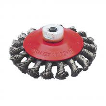 Jet - CA 554309 - 4-1/2 x 5/8-11 NC Knot Twisted Conical Brush