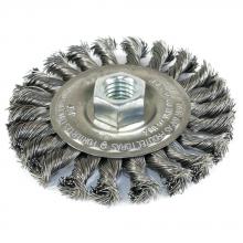 Jet - CA 553327 - 4 x 1/2 x 5/8-11NC Standard Face Knot Wire Wheel Threaded