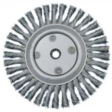 Jet - CA 550303 - Knot Twisted Wire Wheel - Unthreaded - 6" x 5/8"-1/2"