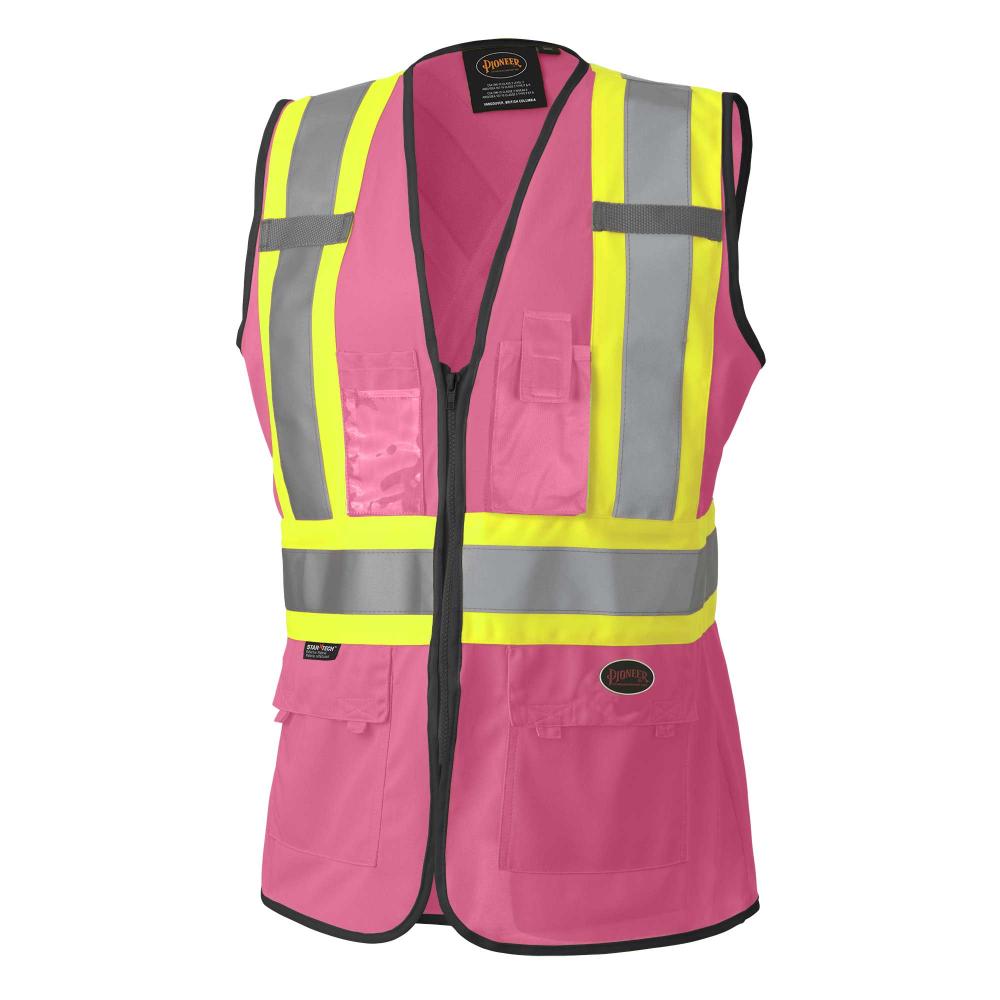 Women&#39;s Safety Vest Tricot Poly Interlock