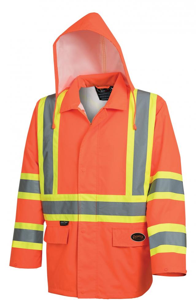 Waterproof Safety Jackets - &#34;The Rock  &#34; - PU Coated 300D Oxford Polyester