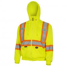 Pioneer V1060560-XS - Hi-Vis Microfleece Safety Hoodies