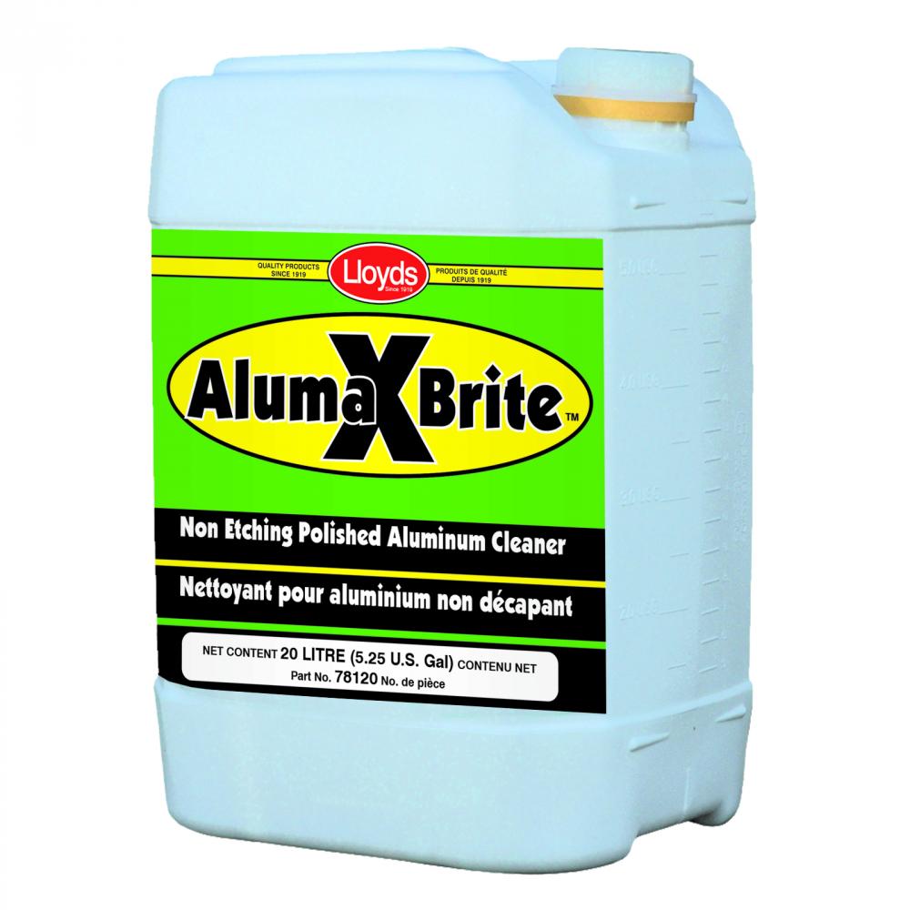Aluminum cleaner for polished aluminum surfaces